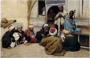 unknow artist Arab or Arabic people and life. Orientalism oil paintings 148 oil painting image
